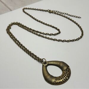 Paparazzi Glitz and Grind Brass Pendant Necklace